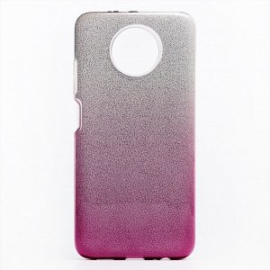 Чехол-накладка SC097 Gradient для "Xiaomi Redmi Note 9T" (purple/silver)