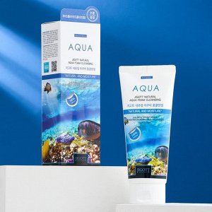 Пенка для умывания увлажняющая с экстрактом гамамелиса  JIGOTT Natural Aqua Foam Cleansing