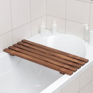 Сиденье для ванны, 68x27x3,5 см, с покрытием