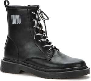 918019/03-01 черный иск.кожа женские ботинки (О-З 2021)