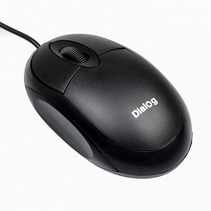 Мышь оптическая Dialog Comfort MOC-10U (black) (black)