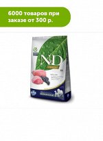 Farmina N&amp;D Dog Prime Medium/Maxi Adult сухой беззерновой корм для собак средних и крупных пород Ягненок/Черника 2,5кг