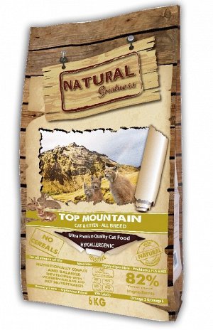 Natural Greatness Top Mountain сухой корм для кошек 0,6 кг