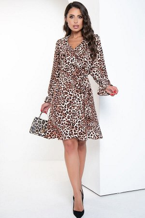 Платье Леопардовый принт сегодня это почти классика! Искусительница в леопардовом платье не только соблазнительница мужчин, но еще и отъявленная модница. Очередной новый ХИТ, стилизуйте с однотонными 