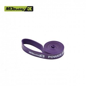 Резиновая петля тренировочная M (3,2 см) длинная MD Buddy MD1353 фиолетовая