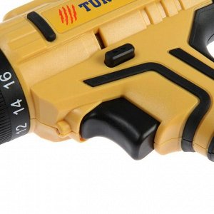Шуруповерт ТУНДРА, патрон БЗ до 10 мм, LED, Li-ion 1300 mAh=20V, 350/1250 об/мин, 28 Н*м