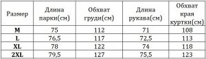 Женская зимняя парка, с большими карманами, с ремешками на рукавах, цвет коричневый