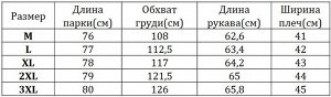 Женская зимняя парка, с надписями на рукавах, с клепками на манжетах, цвет черный