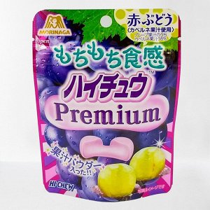 Конфеты  жевательные Hi-Chew Premium со вкусом винограда, Morinaga, 35г