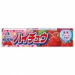 Конфеты жевательные Hi-Chew со вкусом клубники 12шт, Morinaga, 55,2г