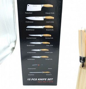 Набор ножей 14 предметов в подставке