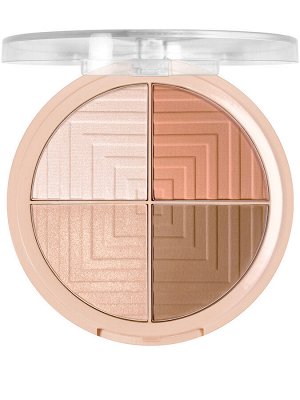 Диваж Палетка скульптурирующая для лица 4 в 1  Диваж Sculpting Palette Sculpt & Shine 4в1, Divage
