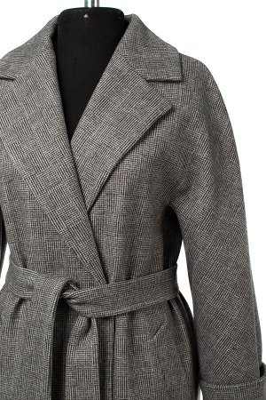01-10742 Пальто женское демисезонное "Classic Reserve" (пояс)