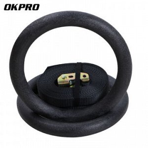 Кольца гимнастические OKPRO OK1932 (пара 2 шт.)
