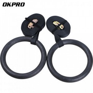 Кольца гимнастические OKPRO OK1932 (пара 2 шт.)
