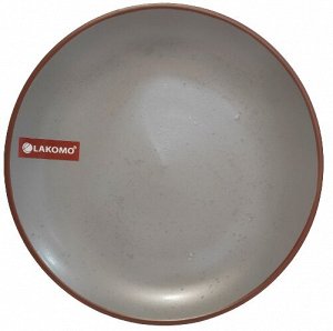 "Water drop grey" Тарелка обеденная 27см