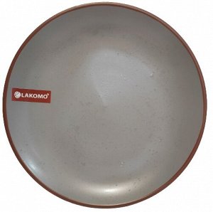 LAKOMO &quot;Water drop grey&quot; Тарелка обеденная 27см 1B-025-D2 ВЭД