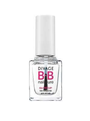 Divage NAIL CURE BB - Товар Топ-покрытие для ногтей gloss up bb nail cure