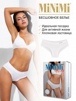 Трусы женские шорты Minimi с классической средней посадкой и комфортной резинкой