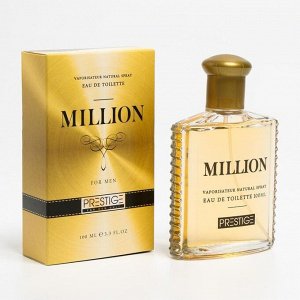 Туалетная вода мужская Prestige Million, 100 мл