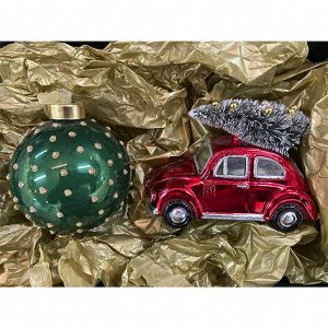 Шар зелёный Holiday classics