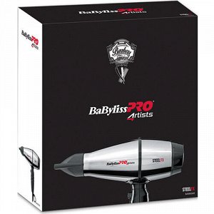 BB Фен BaBylissPRO SteelFX Digital Metal Driyver, 2000W