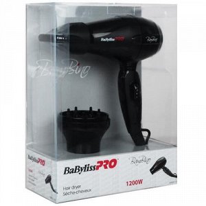 BB Фен дорожный BaBylissPRO BamBino, 1200W