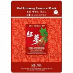 Тканевая маска для лица с экстрактом красного женьшеня	MJ Care		Red Ginseng Essence Mask