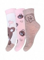 НОСКИ ДЕТСКИЕ (3 ПАРЫ) 3081/3 KIDS 338