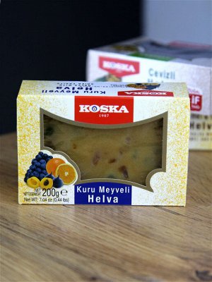 Koska Летняя халва со сухофруктами, картон 200г