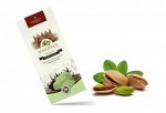 Фисташковый марципан  в темном  шоколаде, миндаль 33% содержание какао 55 %  85 г. Срок годности 10 месяцев с даты производства.