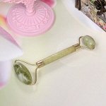 Массажер для лица и шеи декольте &quot;Gua sha - Яшма&quot;, в пакете, 13,5*6см