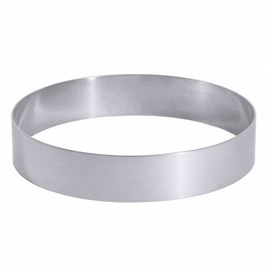 Форма металлическая кольцо 24x6 см