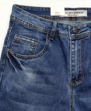 Джинсы LYN 86095
Классические пятикарманные джинсы прямого кроя с застежкой на молнию и пуговицу, изготовлены из качественной джинсовой ткани. 
Состав: 98% - хлопок, 2% - спандекс .
Страна производите