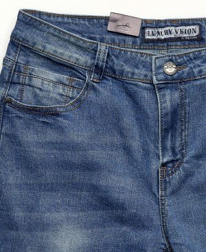 Джинсы LYN 85207
Классические пятикарманные джинсы прямого кроя с застежкой на молнию и пуговицу, изготовлены из качественной джинсовой ткани. 
Состав: 98% - хлопок, 2% - спандекс .
Страна производите