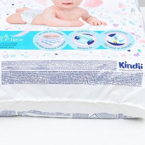 Пoдгyзнuku oднopaзoвые для детей Kindii pure & flex 3 M mega-pack 60шт