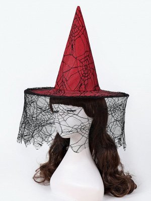 Шляпа ведьмы на хэллоуин 1шт