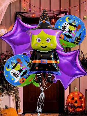 5шт Воздушный шар на хэллоуин