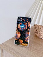Чехол для телефона на хэллоуин с узором тыквы