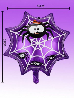 5шт Воздушный шар в форме паука на хэллоуин