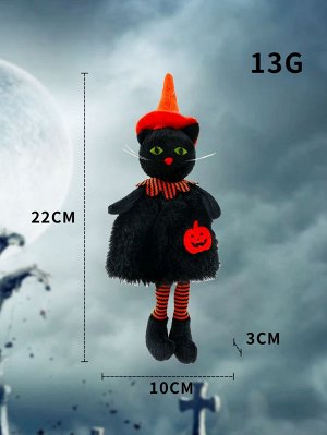 1шт Подвеска для украшения в форме кошки на Хэллоуин