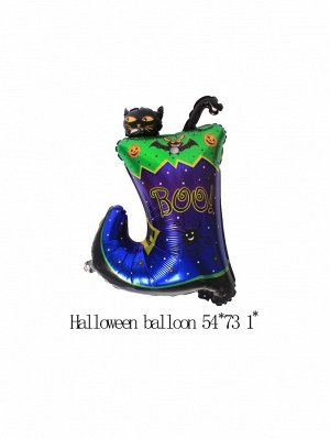 1шт Воздушный шар в форме сапога на хэллоуин