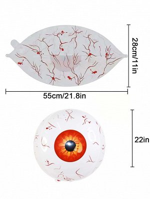 2шт Воздушный шар в форме глаза для украшения на хэллоуин