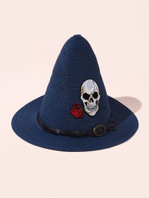 SheIn EMERY ROSE Шляпа в форме черепа на Хэллоуин