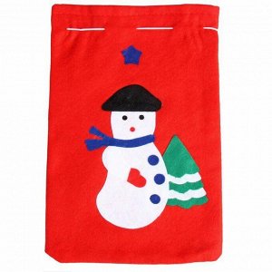 Карнавальный мешок «Снеговик», с ёлочкой