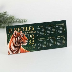 Календарь-домик «12 месяцев успеха», 20.9 х 9 см