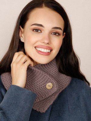 Воротник снуд женский вязаный