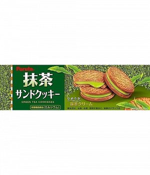 Печенье с кремом из зеленого чая Furuta 117г Япония