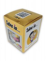 Сливочные жевательные конфеты Love is Микс вкусов ЗОЛОТАЯ серия 105 гр