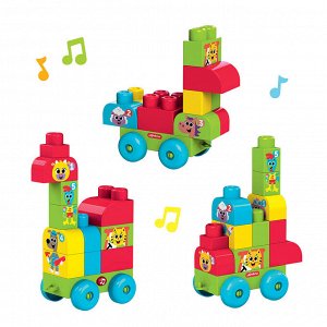 Конструктор детский Talky Blocks кнопочка Едем на ферму (2877)